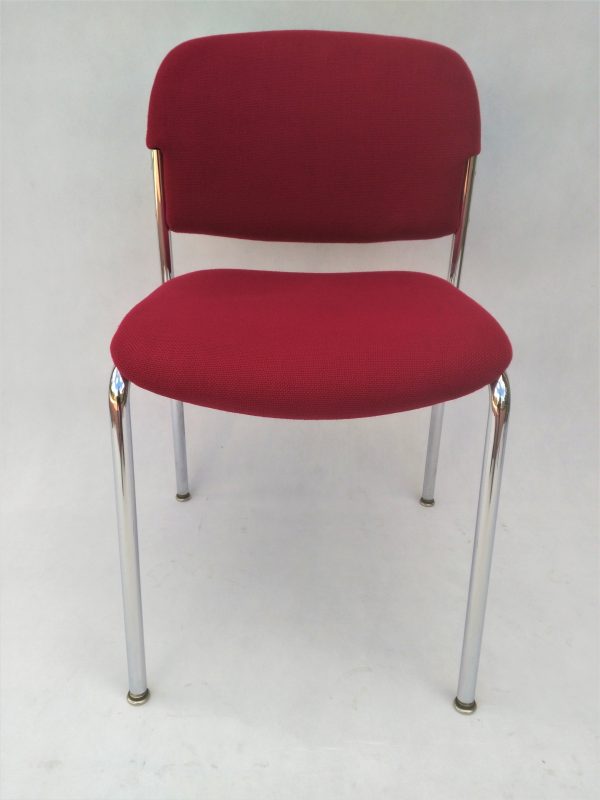 krzesło konferencyjne Drabert czerwony