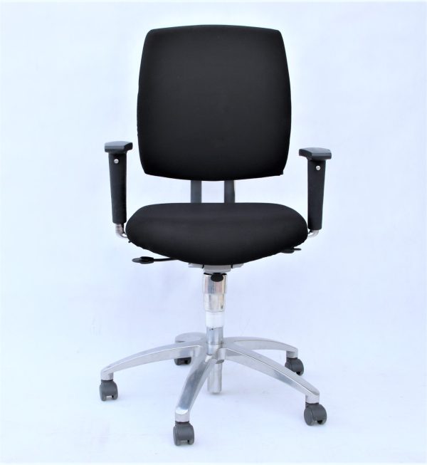 Krzesło biurowe obrotowe DRABERT czarne