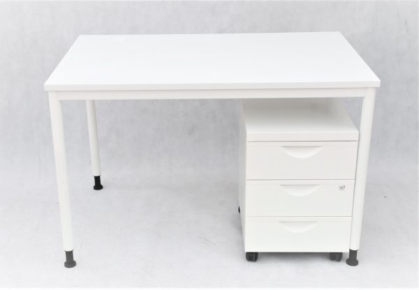 biurko Nowy Styl + organizer Ikea-Erik zestaw - meble biurowe używane