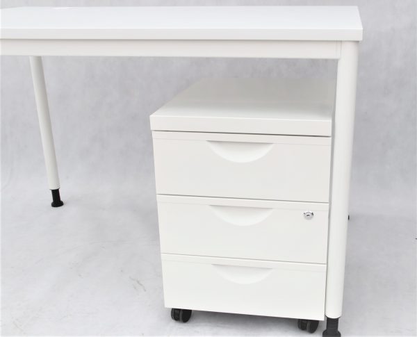 biurko Nowy Styl + organizer Ikea-Erik zestaw - meble biurowe używane