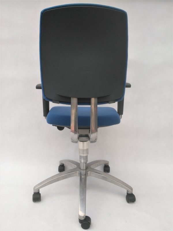 Krzesło biurowe obrotowe DRABERT niebieskie