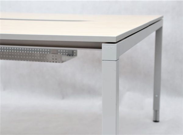 biurko Techo typu bench dwa stanowiska - meble biurowe używane